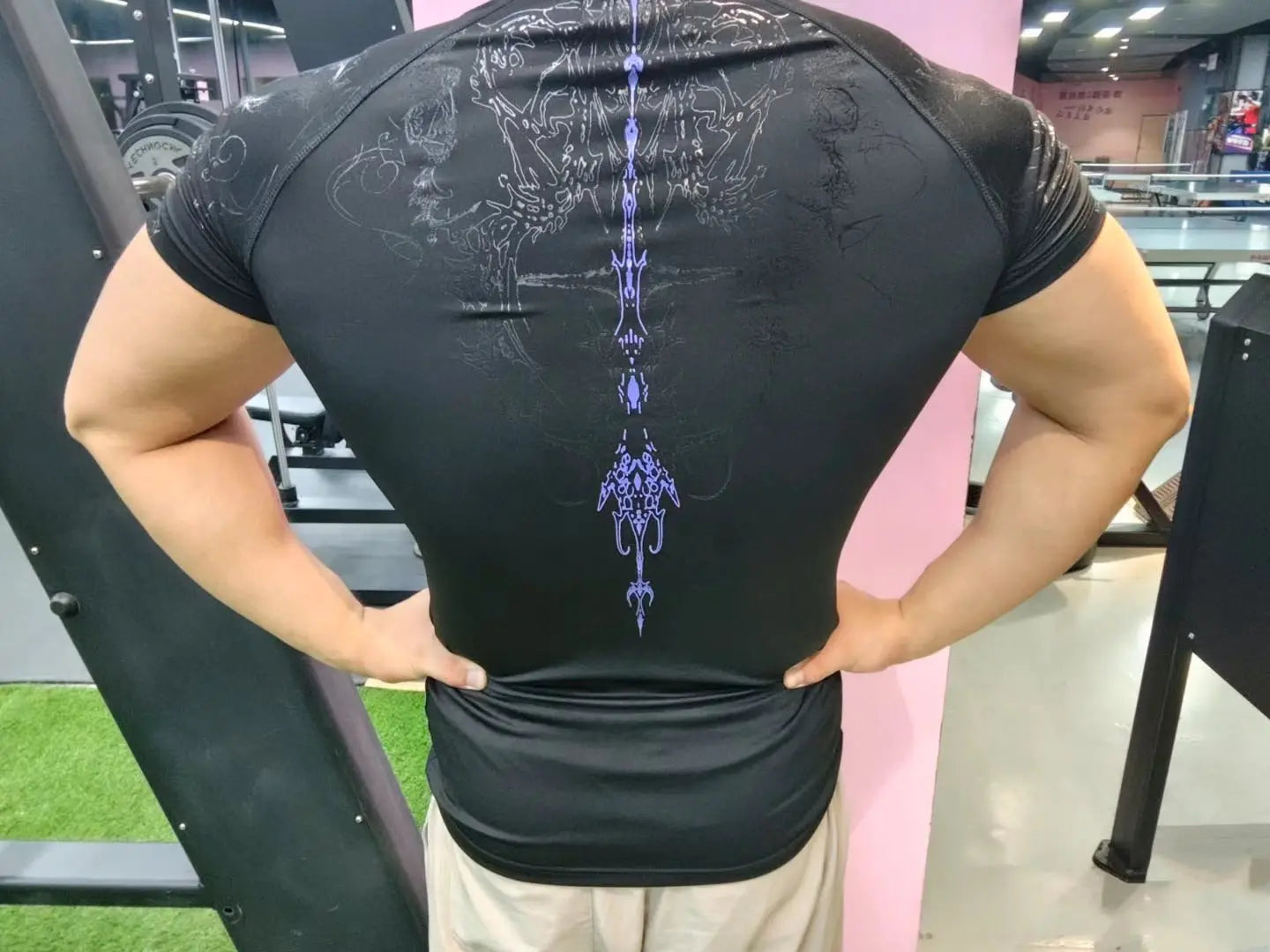Muscle Compression Fitness Clothing NEW Men's High-intensity Training Slimming Short-sleeved Quick-drying Breathable Gym T-shirt