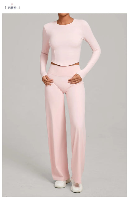 Women's Quick-Dry Workout Two-Piece Set