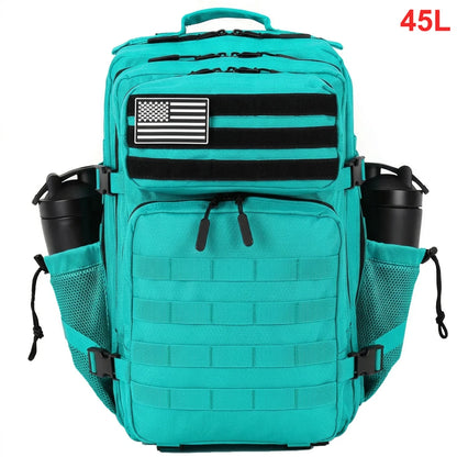 Apex Ritual 45L Tactical Backpack – Waterproof Sports, Travel & Hiking Rucksack