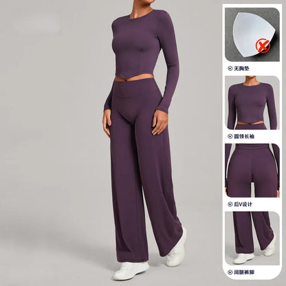 Women's Quick-Dry Workout Two-Piece Set
