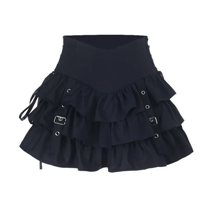 Women's Gothic Bell-Sleeve Halter Top