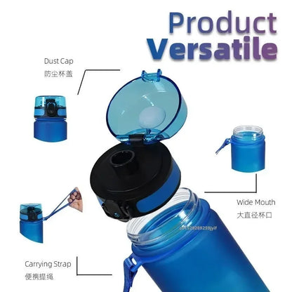 Apex Ritual – モチベーションを高めるスポーツウォーターボトル 500ml–1000ml – 漏れ防止 BPAフリー ジム用ドリンクボトル