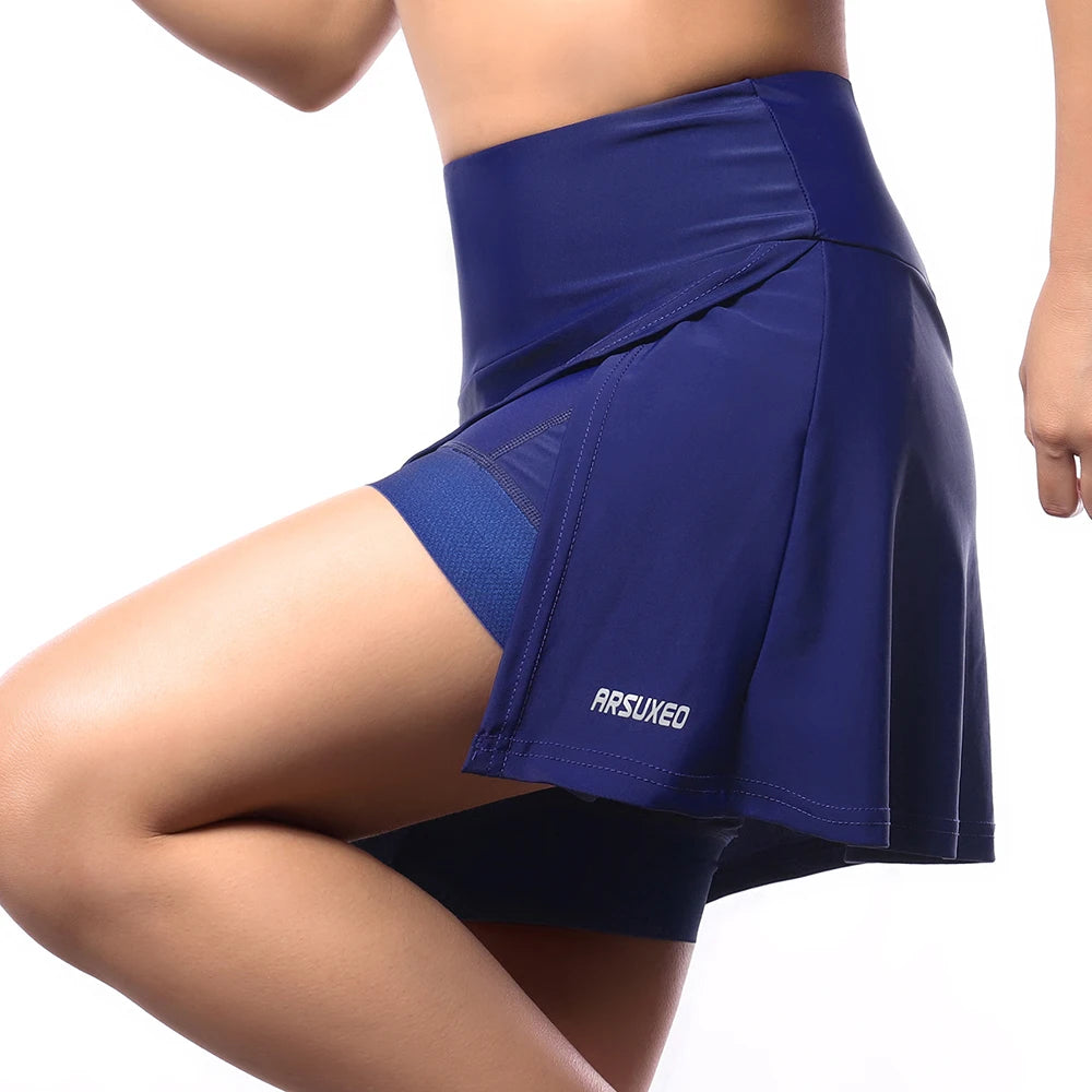 Apex Ritual – レディースサイクルショーツ – パッド入りワークアウト ヨガ フィットネスキュロット