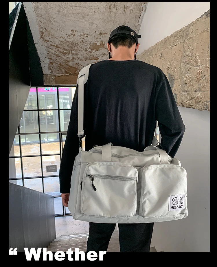 Apex Ritual Oxford Travel Duffle – Lightweight Water-Resistant Gym & Weekender Bag