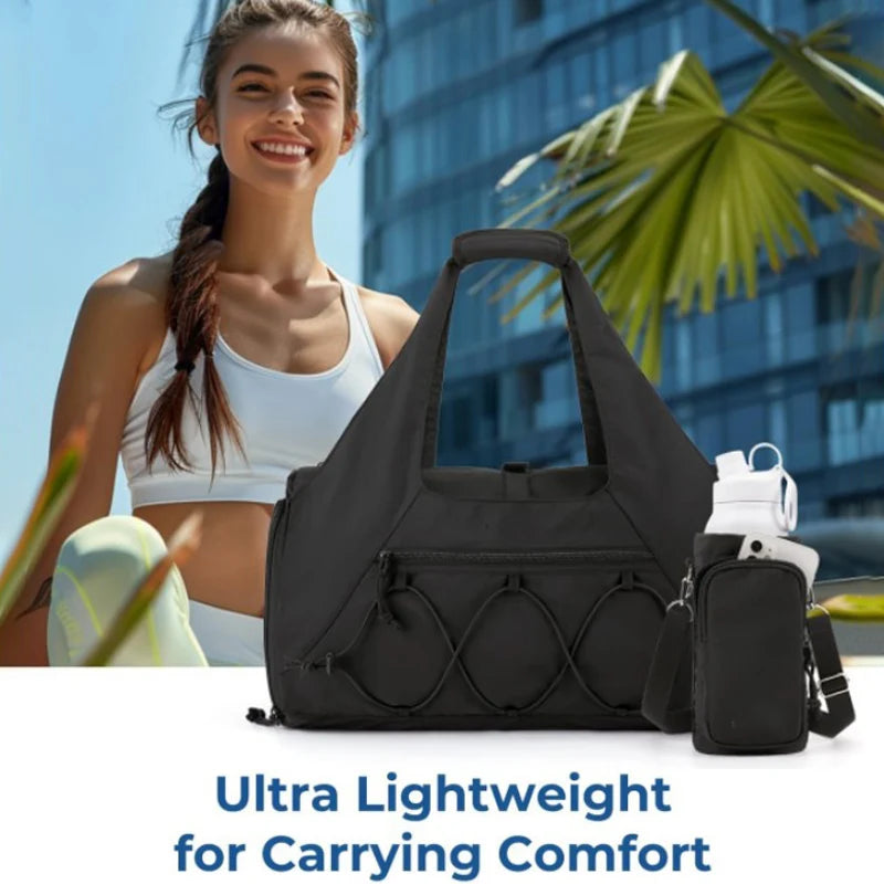 Apex Ritual Women's Gym & Yoga Tote – Large Capacity with Wet/Dry Separation