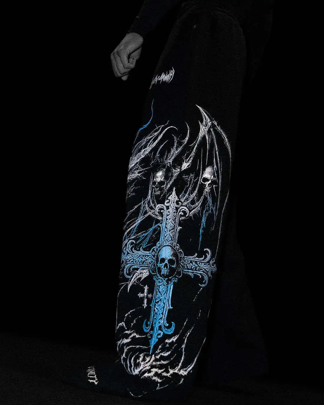 Breathedivinity American-style street workout casual loose-fit printed - APEX RITUAL men's pants