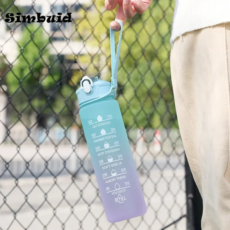 Apex Ritual – モチベーションを高めるスポーツウォーターボトル 500ml–1000ml – 漏れ防止 BPAフリー ジム用ドリンクボトル