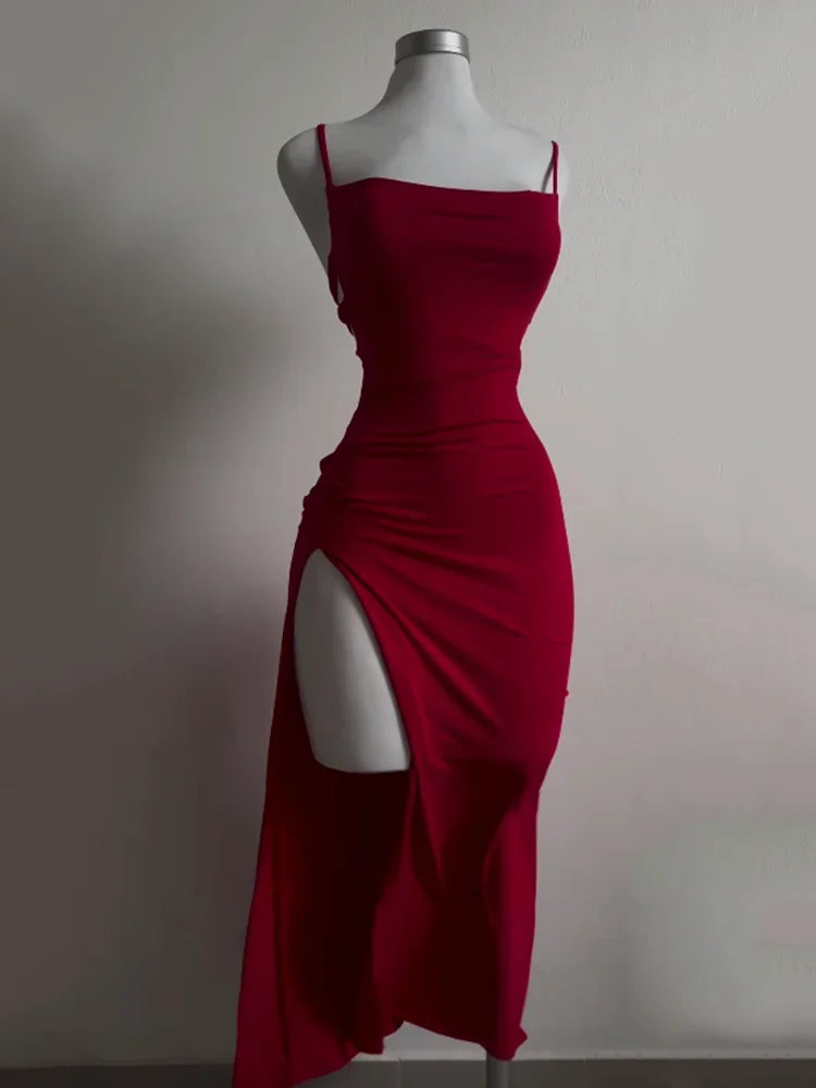 Women's Halter Hip-Hugging Summer Dress