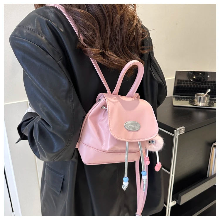Faionable Retro Commuter Bapa 2023 New Sle Casual Versatile Korean Version Single oulder Bag Soft PU Magnetic Bul...