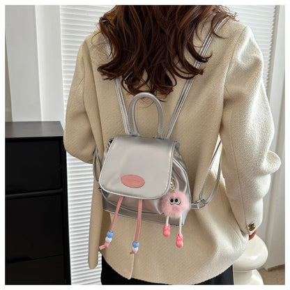 Faionable Retro Commuter Bapa 2023 New Sle Casual Versatile Korean Version Single oulder Bag Soft PU Magnetic Bul...