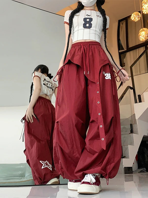 Quick Dry Jazz Dance Style Workwear Pants Women's Autumn New Hip Hop Casual - APEX RITUAL women's pants