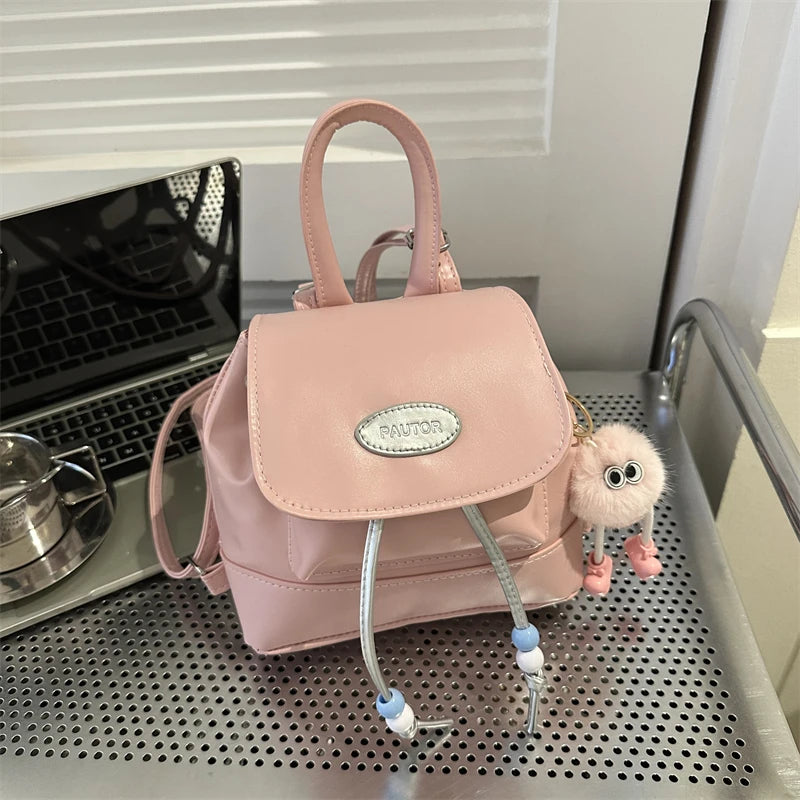 Faionable Retro Commuter Bapa 2023 New Sle Casual Versatile Korean Version Single oulder Bag Soft PU Magnetic Bul...