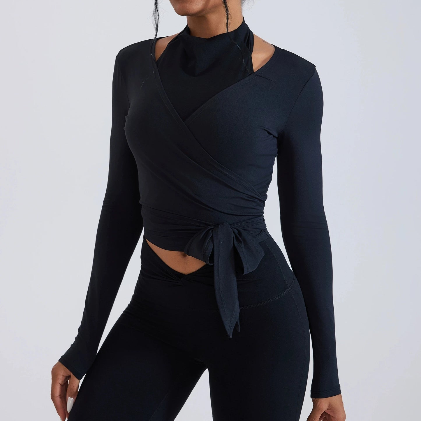 Apex Ritual – 新型ヨガ長袖ジムシャツ – スポーツトップ フィットネス アウトドア ランニング (Mujer)