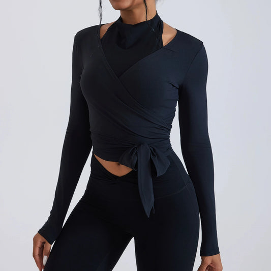 Apex Ritual – 新型ヨガ長袖ジムシャツ – スポーツトップ フィットネス アウトドア ランニング (Mujer)