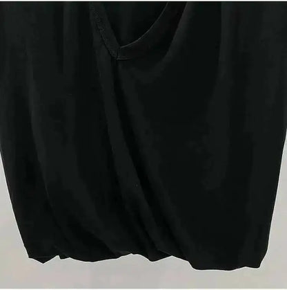 HKSH Summer Spring New Men's Tide Dark Sexy Double Layered V-neck Solid Sleeveless Tees Fashion Knit Tank Tops Chic Vest HK1399