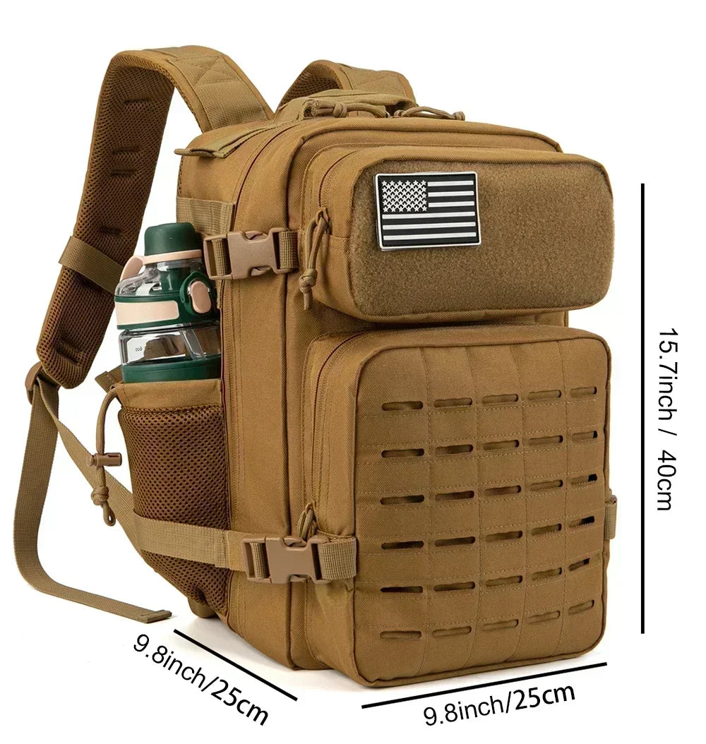 Apex Ritual – タクティカルMOLLEバックパック 25L/45L – ミリタリースタイル ジム＆アウトドア ハイキングリュックサック