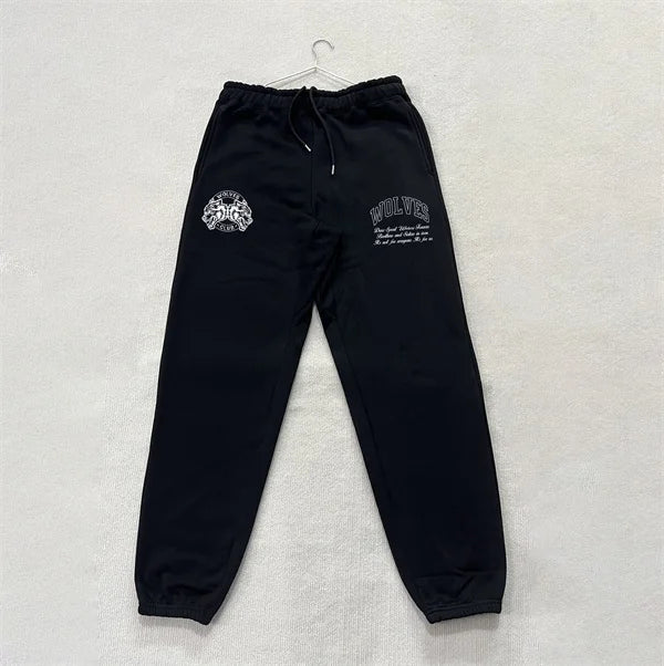 DARC SPORT ankle-length sweatpants, American-style fleece pants, fall/winter fitness training pants, men's and women's matching