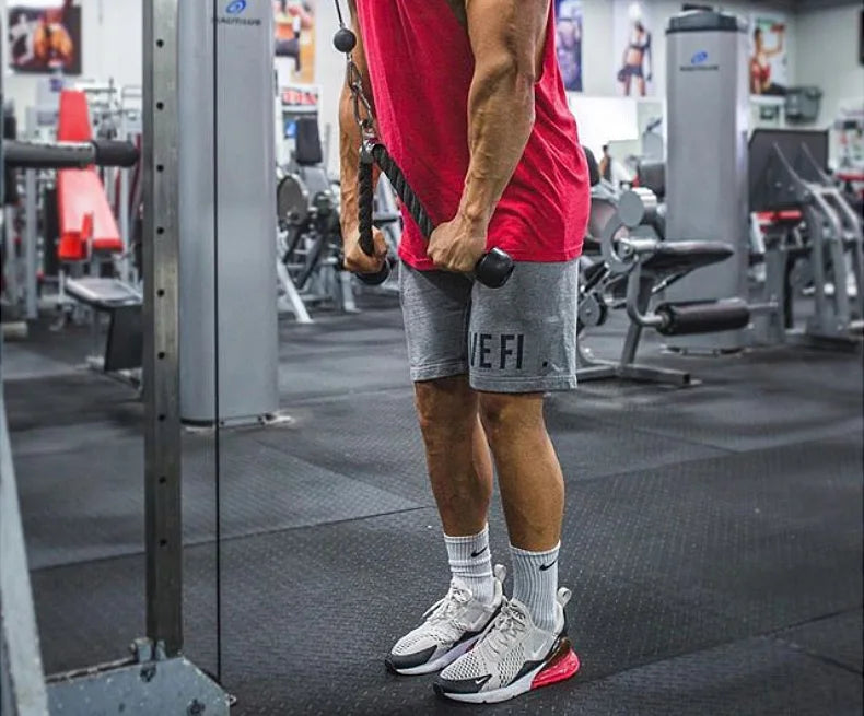 Men's Cotton Tank Top Gym Fitness Bodybuilding Sleeveless Singlet Workout Vest Summer Casual Basketball Shirt Male Sports Tops