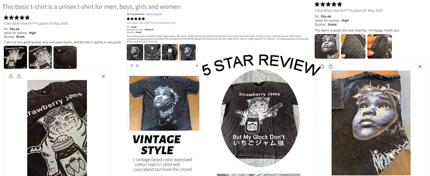 T-shirt Gym Short Sleeve O-neck No-Pain No Gain Fitness Washed Acid Tops Outfits High Quality Men's Clothes 2025 Oversized