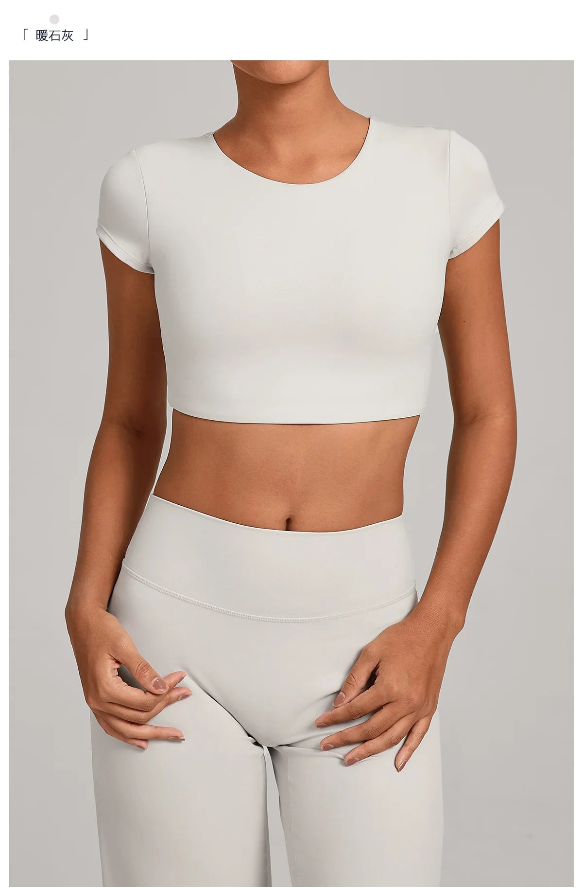 Hollow Backless Short Sleeve Sporty Slim T-shirt Women Crop Top Breathable Quick Dry Gym Workout Top Sport Shirt Fitness Clothes