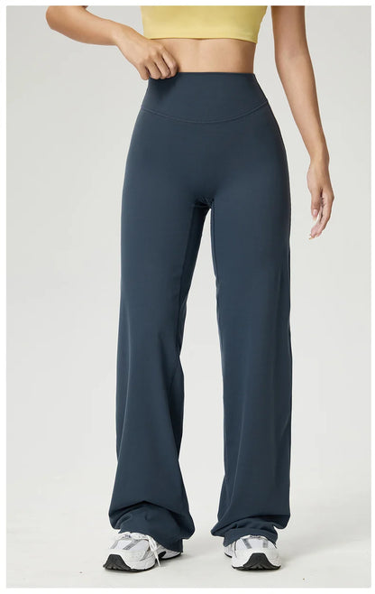 Women's Workout Wide-Leg High-Waist Leggings