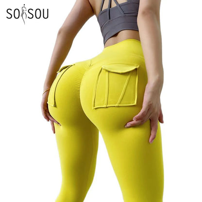 Apex Ritual – Women's High-Waist Nylon Leggings – Pocket Compression Training Tights