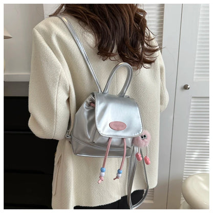 Faionable Retro Commuter Bapa 2023 New Sle Casual Versatile Korean Version Single oulder Bag Soft PU Magnetic Bul...