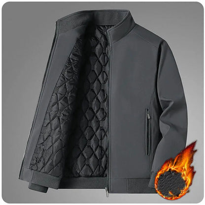 Men Windbreaker Streetwear Winter Fleece Jackets Plus Size 6XL 7XL 8XL Thicken Warm Varsity Jacket Coat For Men Parkas Overcoats