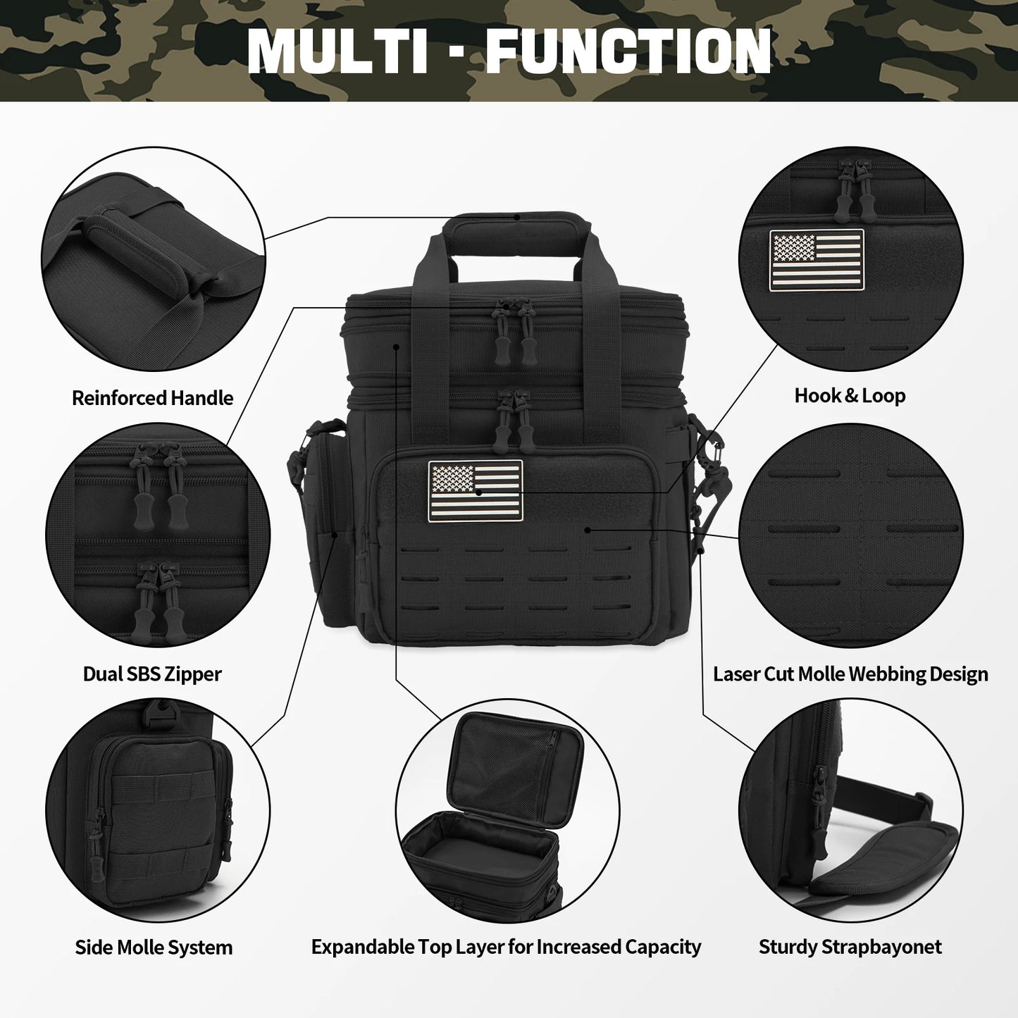 Apex Ritual 18L Insulated Cooler Bag – Leakproof Meal-Prep & Lunch Bag