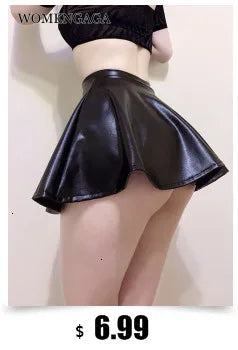 WOMENGAGA Preppy Style High Waist Slim Double Belt Slip Plaid Pleated Skirt Fashion Sexy Korean Women JK Skirts Sweet X8WN