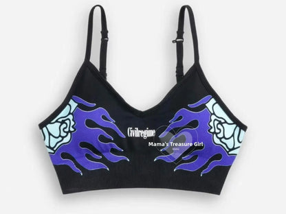 Civilregime Sports Bra Top Quick Dry Fitness Anti Shock Gathered Yoga Top Women's Slim Fit Curve Vest Moisture Wicking