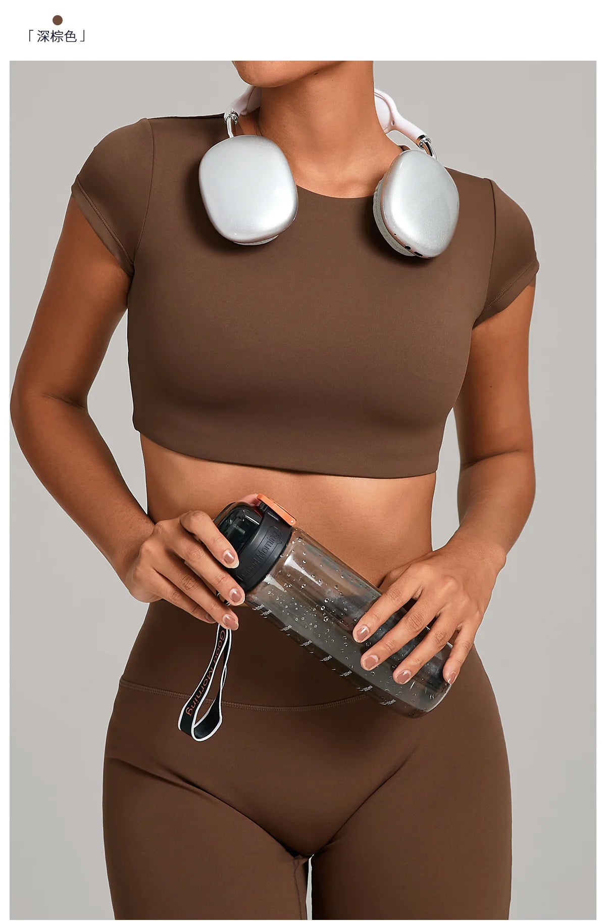 Hollow Backless Short Sleeve Sporty Slim T-shirt Women Crop Top Breathable Quick Dry Gym Workout Top Sport Shirt Fitness Clothes
