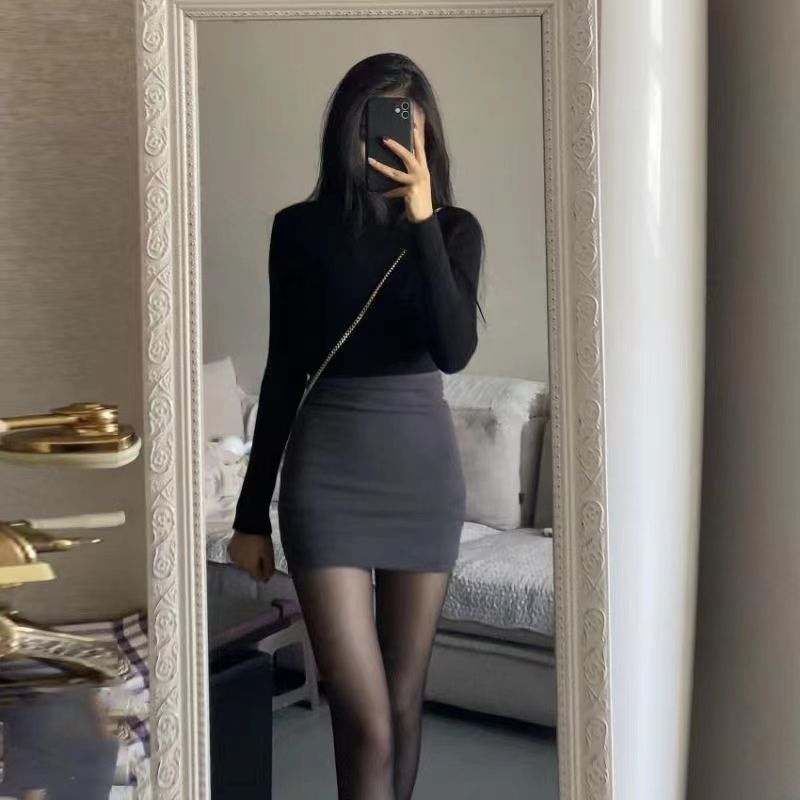 Skirts Women 2025 Tight Sexy Office Wear Elasticity Hip Wrap Chic and Elegant Woman Skirt Korean Style Fashion High Waist Summer