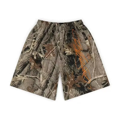 Men Casual White Shorts Minimalist Loose Fit Print Breathable Summer 2025 Fashion Comfort Lightweight Beach Gym Outdoor