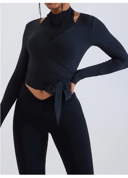 Apex Ritual – 新型ヨガ長袖ジムシャツ – スポーツトップ フィットネス アウトドア ランニング (Mujer)