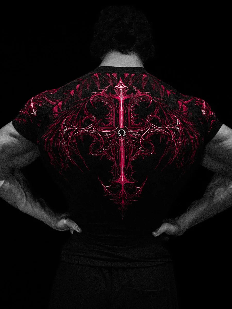 Breathedivinity Quick-dry Short-Sleeved Fitness Training Elastic Tight-Fitting Clothing Cycling Compression Fitness T-shirt