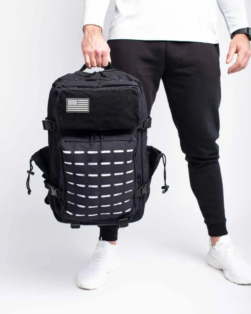 Apex Ritual – タクティカルMOLLEハンティングバックパック 25L/50L – EDC ジム＆アウトドアハイキングリュックサック ボトルホルダー付き
