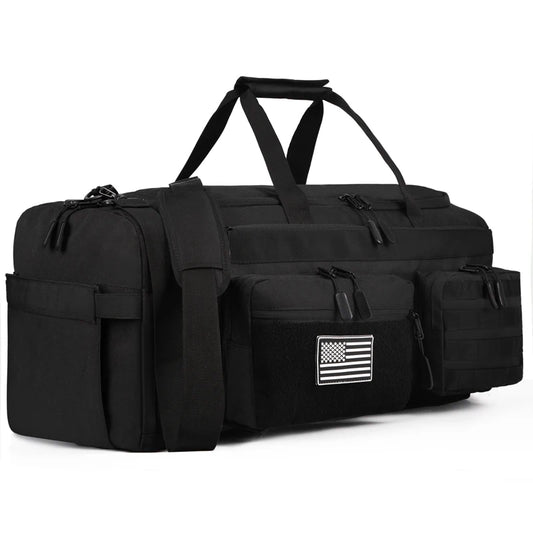 Apex Ritual 50L Travel Duffle Backpack – Gym Bag with Shoe Compartment & Wet Pocket