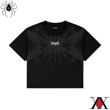 T shirt Men Dark Oversized Cotton Tee Skull Print Workout Gym Top Streetwear Fitness Clothing Alternative Fashion
