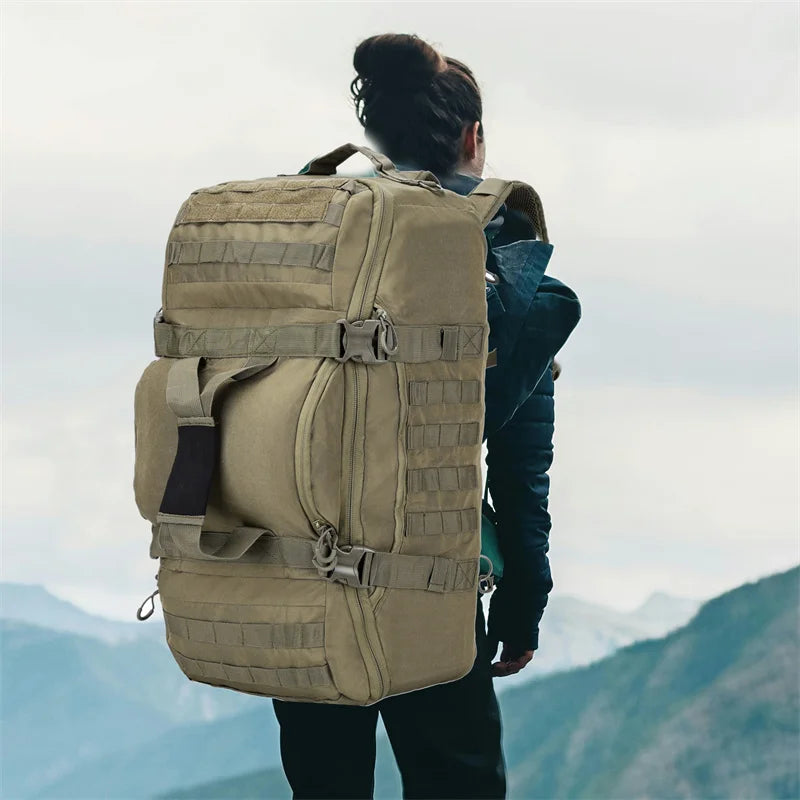 30L 45L 80L Large Duffle Bag Tactical Backpack Outdoor Camping Bags Molle Men Backpacks Travel Bag for Hiking