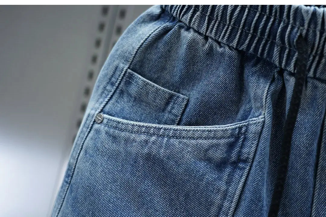 Fashionable Harem Jeans Outdoor Casual Men's Trousers Luxury Brand Men Clothing