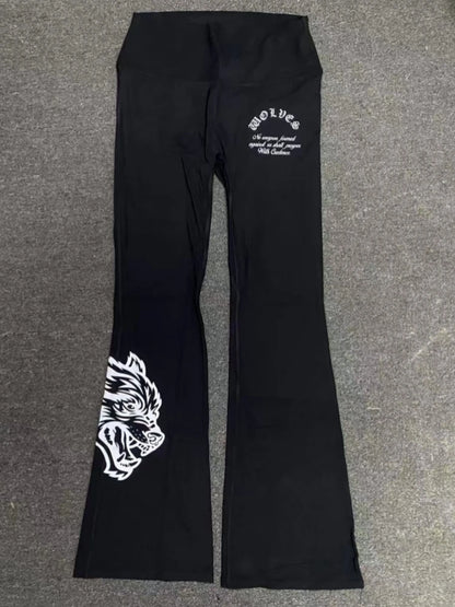 DARC SPORT Yoga Flare Pants - Summer Quick-Drying Wide Leg Pants with Tight Fit, High Waist, Show Long Legs, Sporty and Casual P