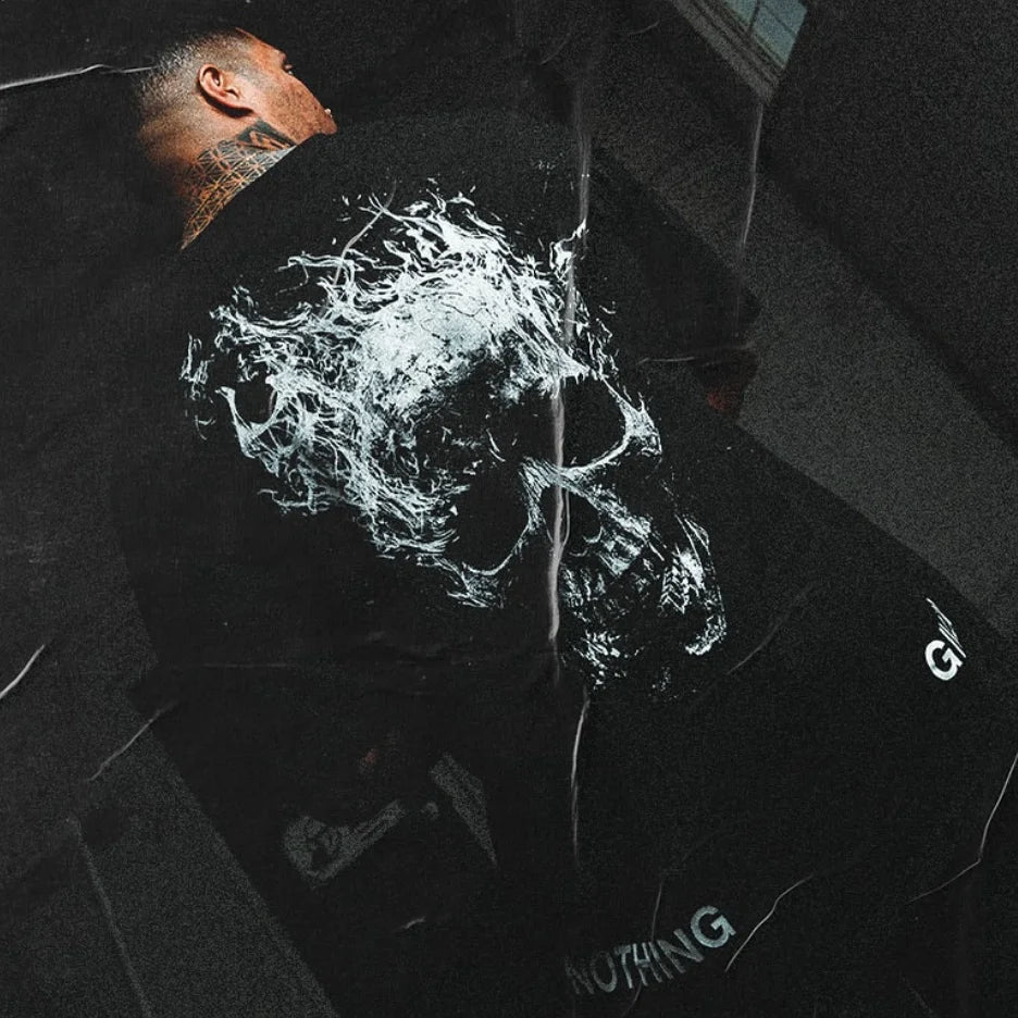 NOTHING GIVEN Oversized Loose Running T-Shirts Men's Gym REAPERS Fitness - APEX RITUAL men's t-shirts