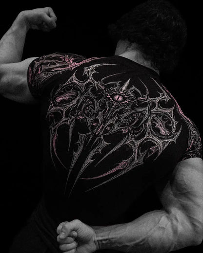 Breathedivinity Fitness Sports T-shirt with High Elasticity and Short Sleeve for Men