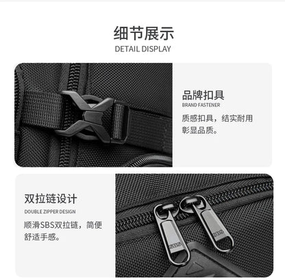 Ozuko Belly Bags Men's Chest Bag Outdoor Tactical One Shoulder Crossbody Bag High Capacity Waterproof Sports Bag For Man