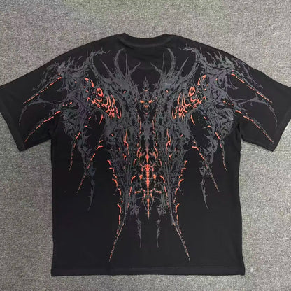 Breathedivinity American-style loose-fitting fitness cotton t-shirt