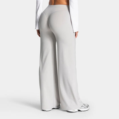 Women's Scrunch Wide-Leg Yoga Pants