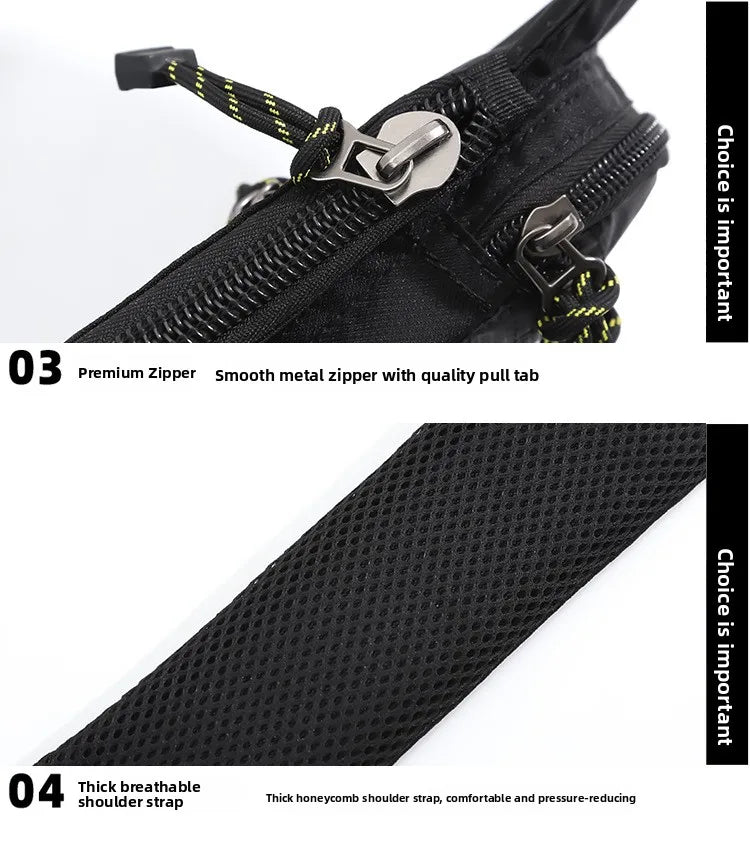 2025 New Men's Oxford Cloth Crossbody Bag Casual Single Shoulder Bag Fashionable Street Style Leisure Chest Bag for Men
