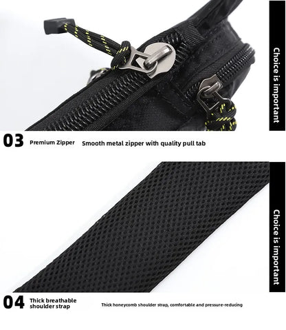 2025 New Men's Oxford Cloth Crossbody Bag Casual Single Shoulder Bag Fashionable Street Style Leisure Chest Bag for Men