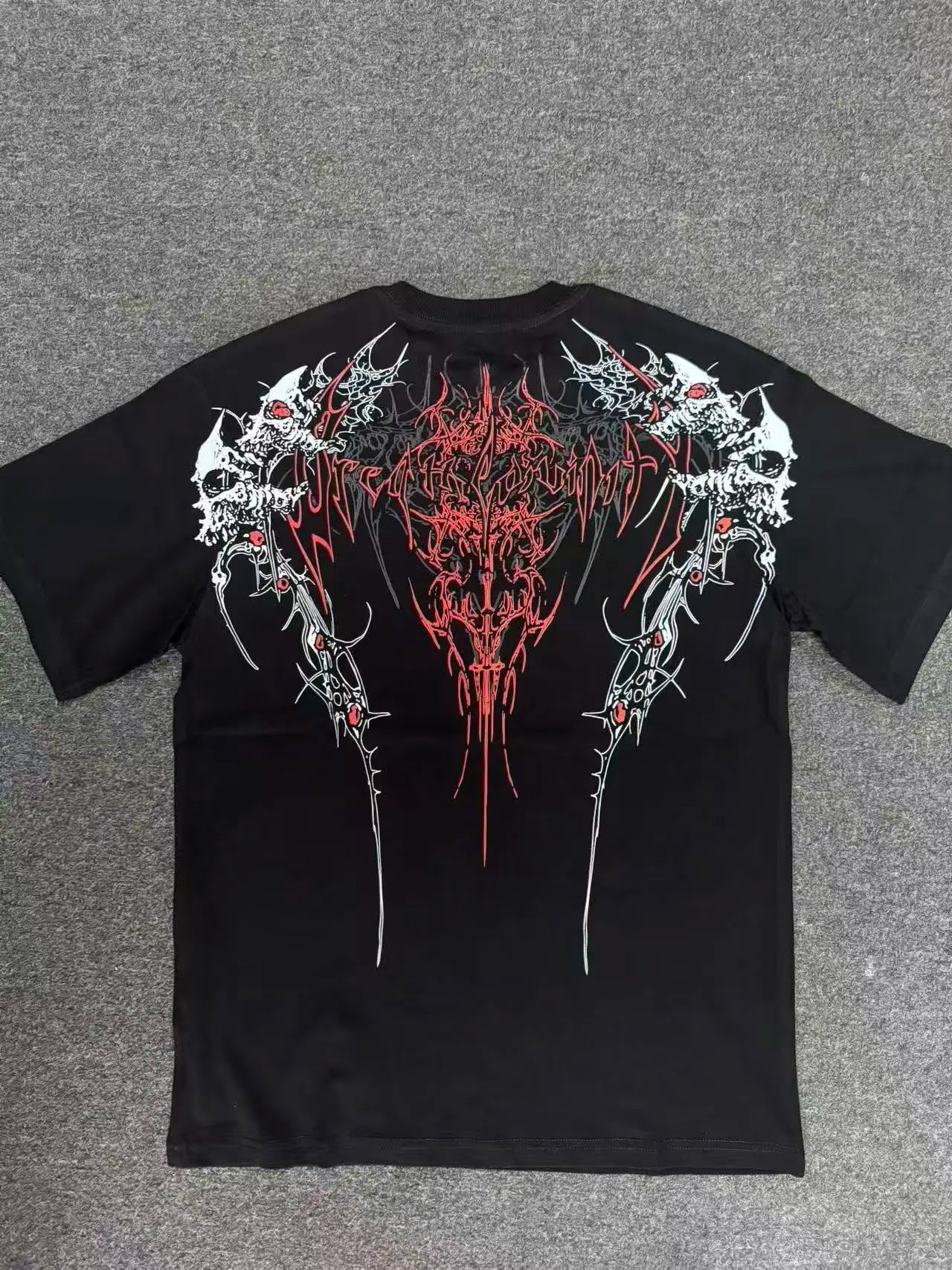 Breathedivinity American-style printed fitness cotton t-shirt for gym and sports activities